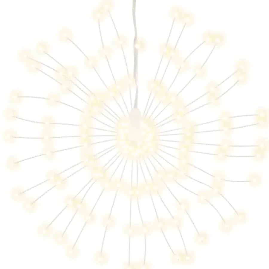 Kerstverlichting-vidaXL - Kerstverlichting - Warm white - 2 stuks