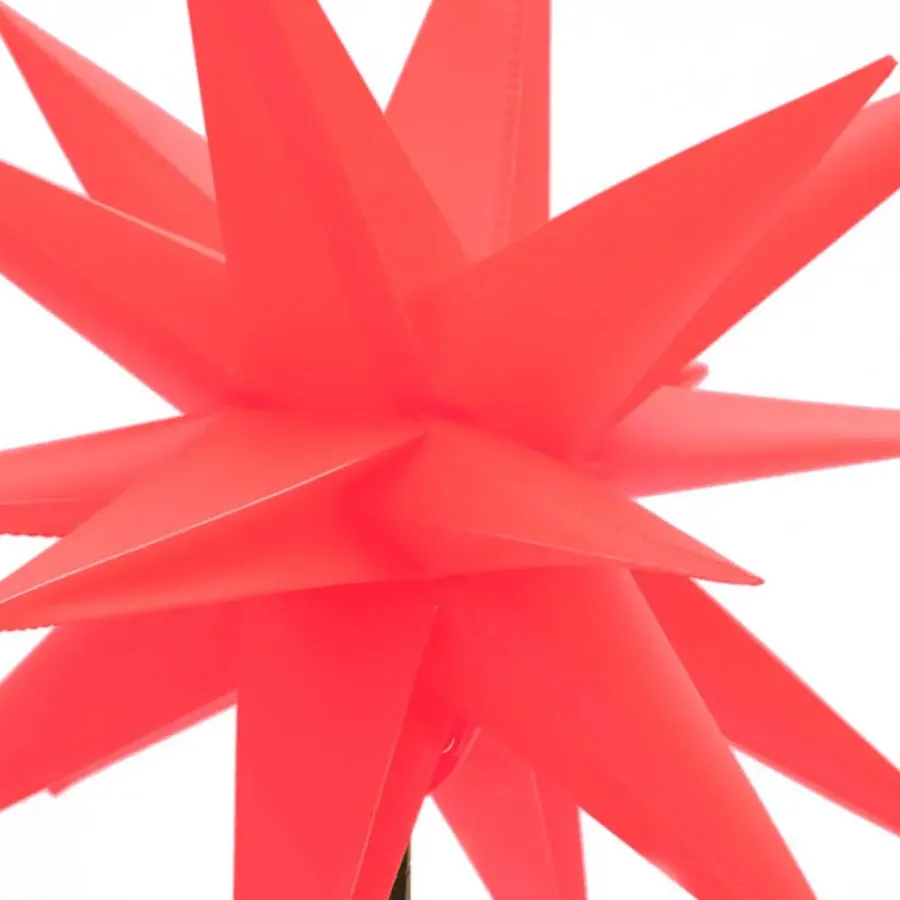vidaXL - Kerstverlichting - Rood