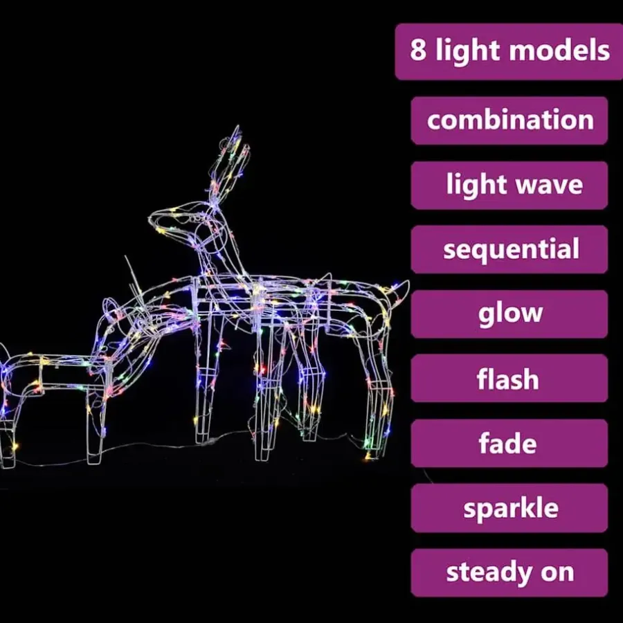 Kerstverlichting-vidaXL - Kerstverlichting - Multikleur