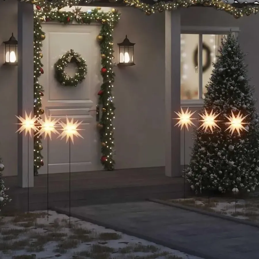 Kerstverlichting-vidaXL - Kerstverlichting - Wit
