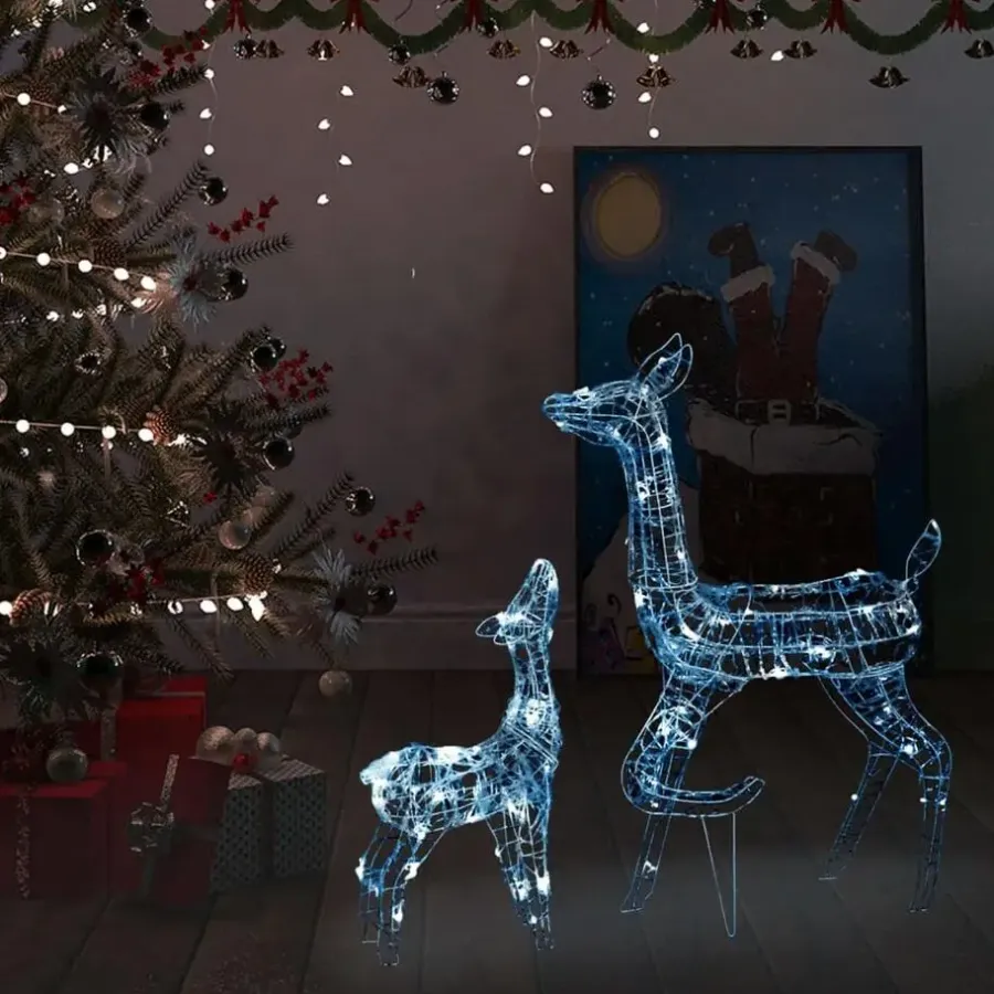 vidaXL - Kerstversiering - Koudwit