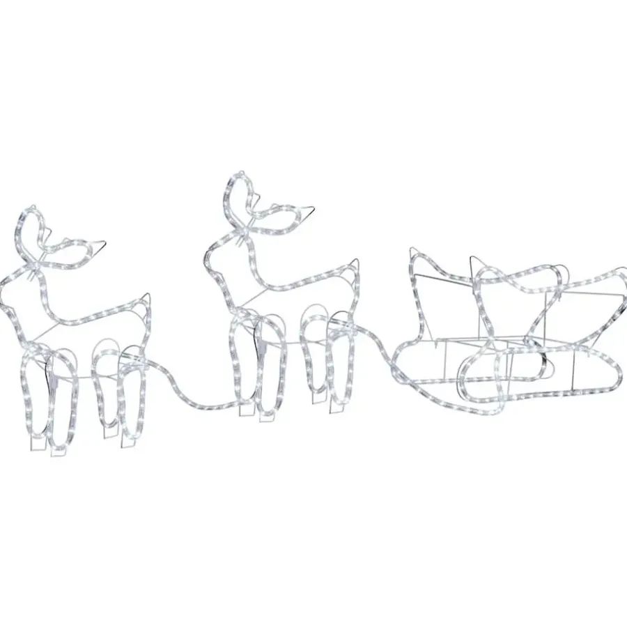 vidaXL - Kerstversiering - Koudwit