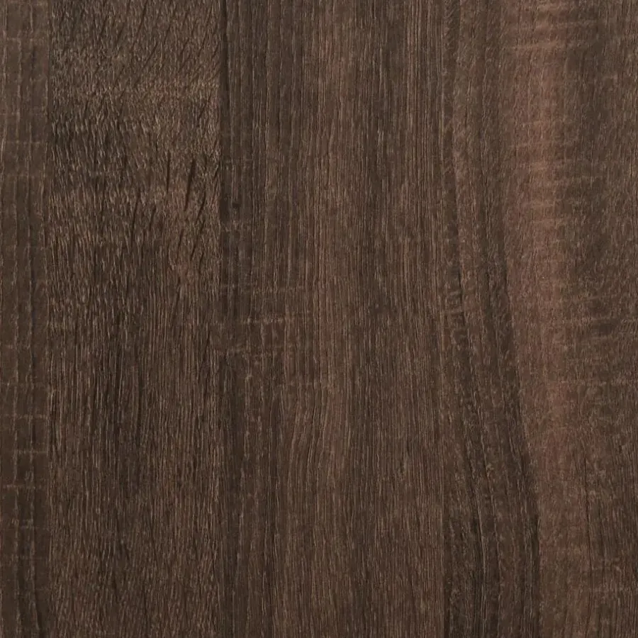 Trolleys-vidaXL - Keukentrolley - Bruin - Bewerkt hout
