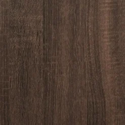 vidaXL - Keukentrolley - Bruin - Bewerkt hout