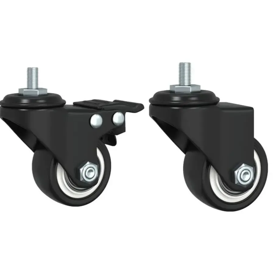 Trolleys-vidaXL - Keukentrolley - Bruin - Bewerkt hout