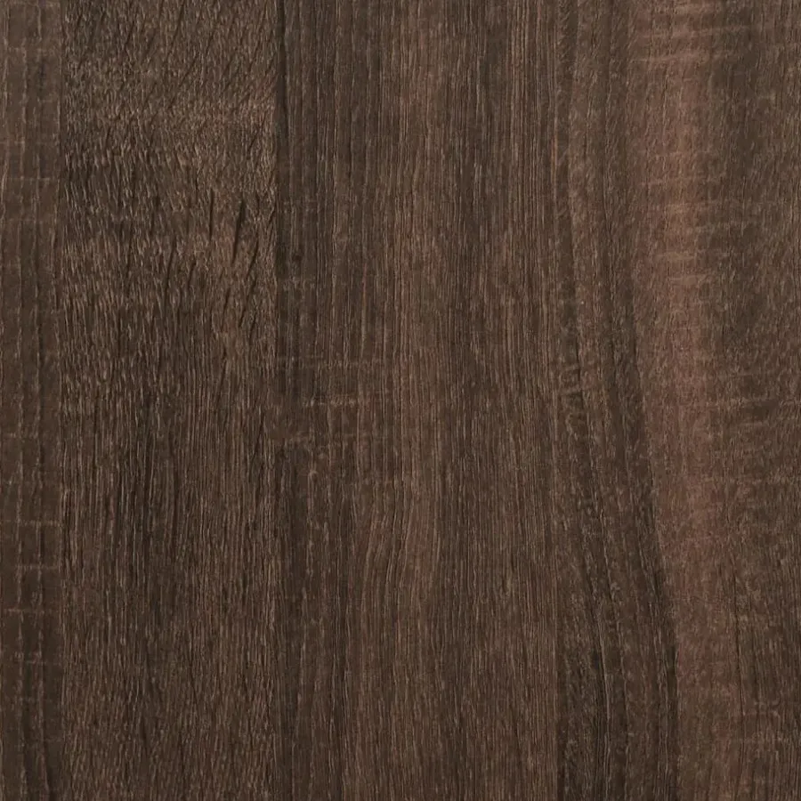vidaXL - Keukentrolley - Bruin - Bewerkt hout