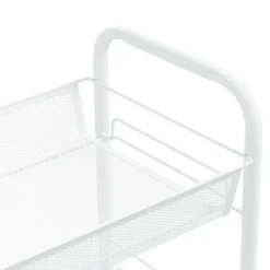 vidaXL - Keukentrolley - Wit - IJzer - 46 x 26 x 85 cm