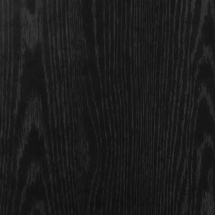 vidaXL - Kledingkast - Zwart - Bewerkt hout