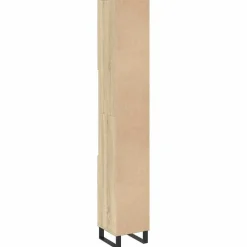 vidaXL - Kolomkast met 2 deuren 2 vakken - Sonoma eiken - Hout - 30x30x190 cm