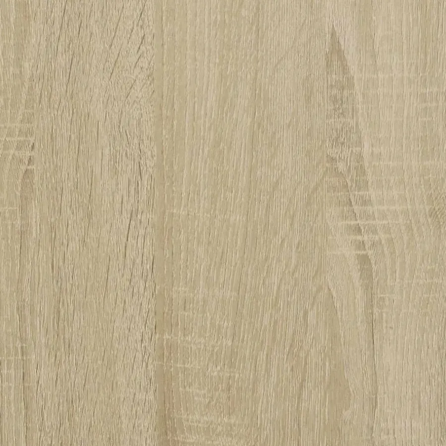 vidaXL - Kolomkast met 2 deuren 2 vakken - Sonoma eiken - Hout - 30x30x190 cm