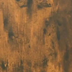 Hoge Kasten-vidaXL - Kolomkast met 2 deuren - Gerookt eiken - Bewerkt hout - 30x30x179 cm
