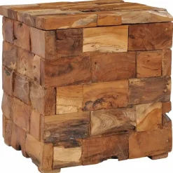vidaXL - Kruk - Bruin - Hout