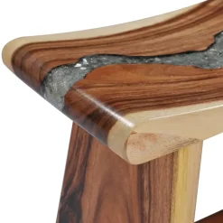 vidaXL - Kruk - Multikleur - Hout