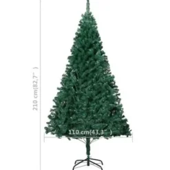Kerstbomen-vidaXL - Kunstboom - Groen