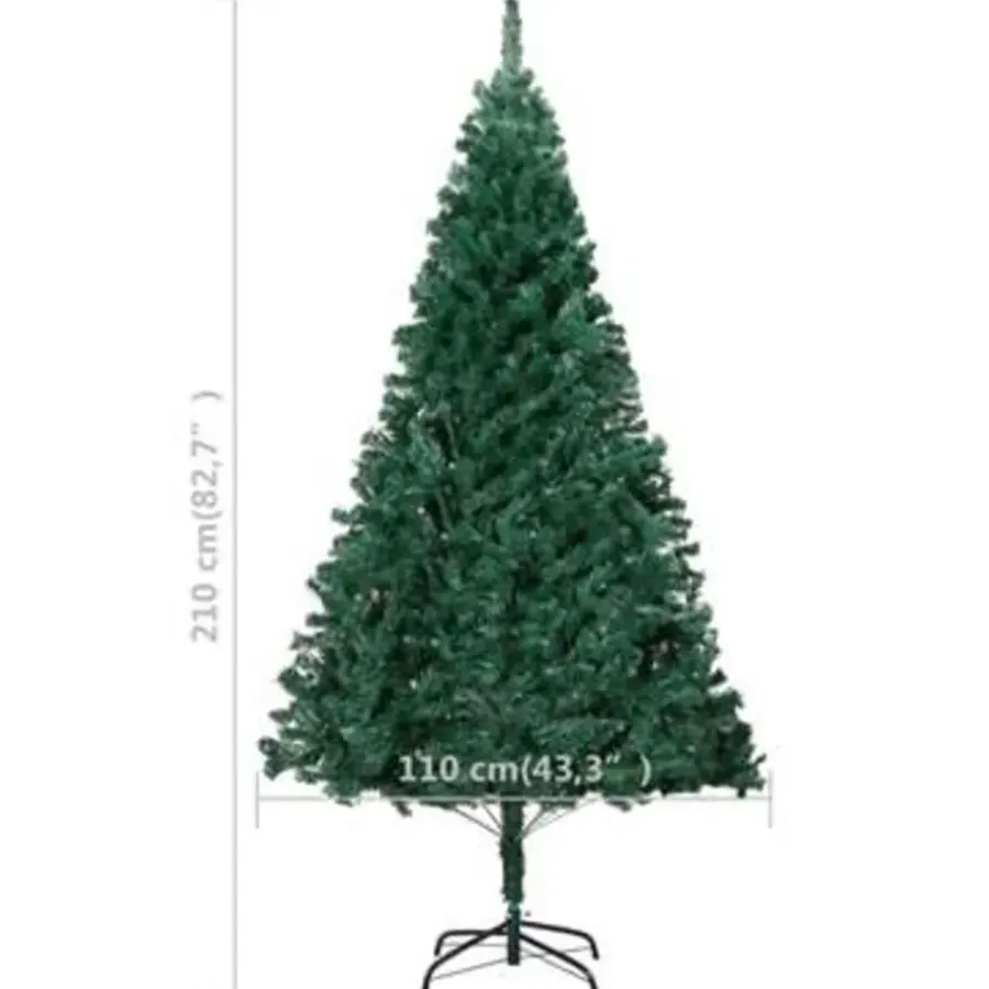 Kerstbomen-vidaXL - Kunstboom - Groen