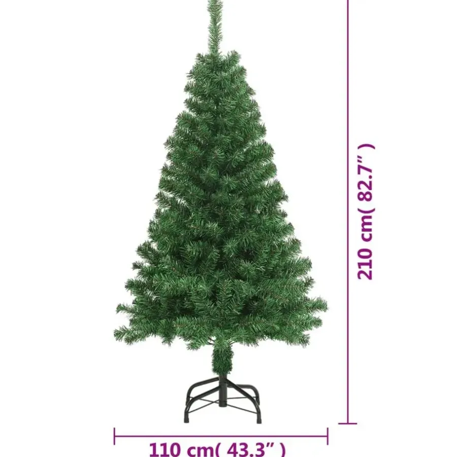 Kerstbomen-vidaXL - Kunstboom - Groen