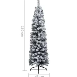 Kerstbomen-vidaXL - Kunstboom - Groen - 150 cm
