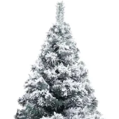 Kerstbomen-vidaXL - Kunstboom - Groen - 150 x 95 cm