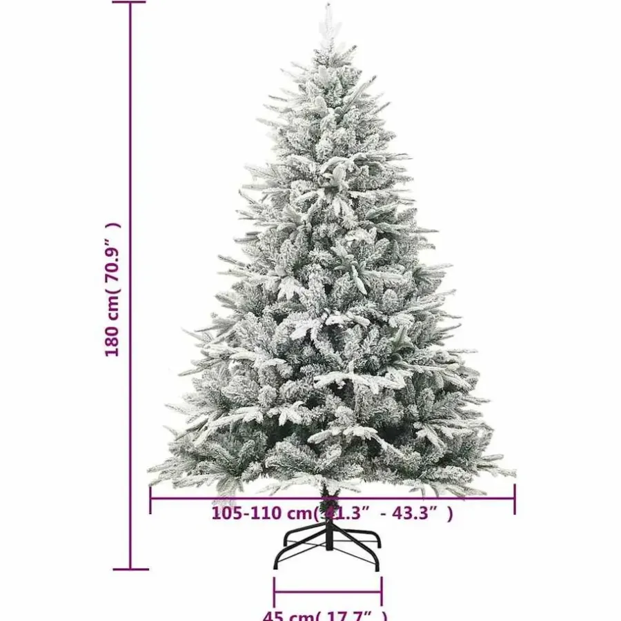 vidaXL - Kunstboom - Groen - 180 x 110 cm