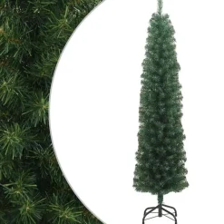 Kerstbomen-vidaXL - Kunstboom - Groen - 180 cm