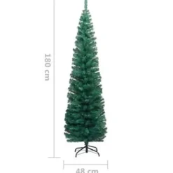 Kerstbomen-vidaXL - Kunstboom - Groen - 180 cm