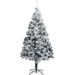 Kerstbomen-vidaXL - Kunstboom - Groen - 180 x 115 cm