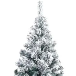 Kerstbomen-vidaXL - Kunstboom - Groen - 180 x 115 cm