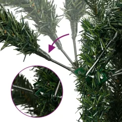 vidaXL - Kunstkerstboom - Groen - 240 cm