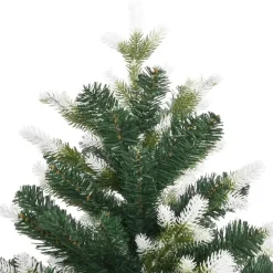 Kerstbomen-vidaXL - Kunstkerstboom - Groen - 210 cm