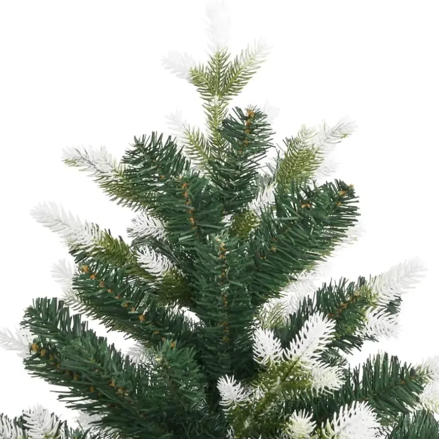 Kerstbomen-vidaXL - Kunstkerstboom - Groen - 210 cm