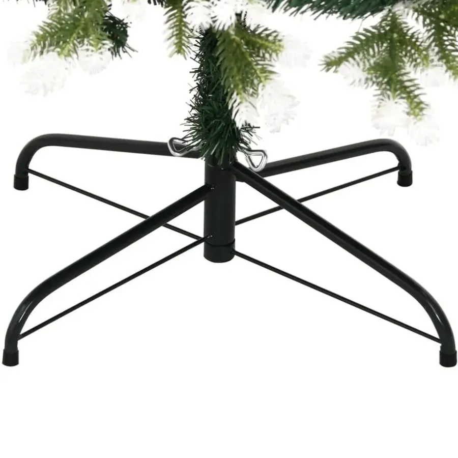Kerstbomen-vidaXL - Kunstkerstboom - Groen - 210 cm
