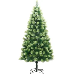 Kerstbomen-vidaXL - Kunstkerstboom - Groen - 150 cm