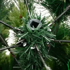 Kerstbomen-vidaXL - Kunstkerstboom - Groen - 150 cm