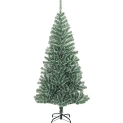 vidaXL - Kunstkerstboom - Groen - 210 cm