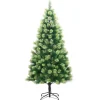 Kerstbomen-vidaXL - Kunstkerstboom - Groen - 180 cm