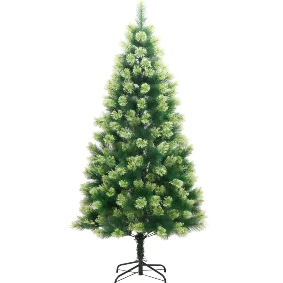 Kerstbomen-vidaXL - Kunstkerstboom - Groen - 180 cm