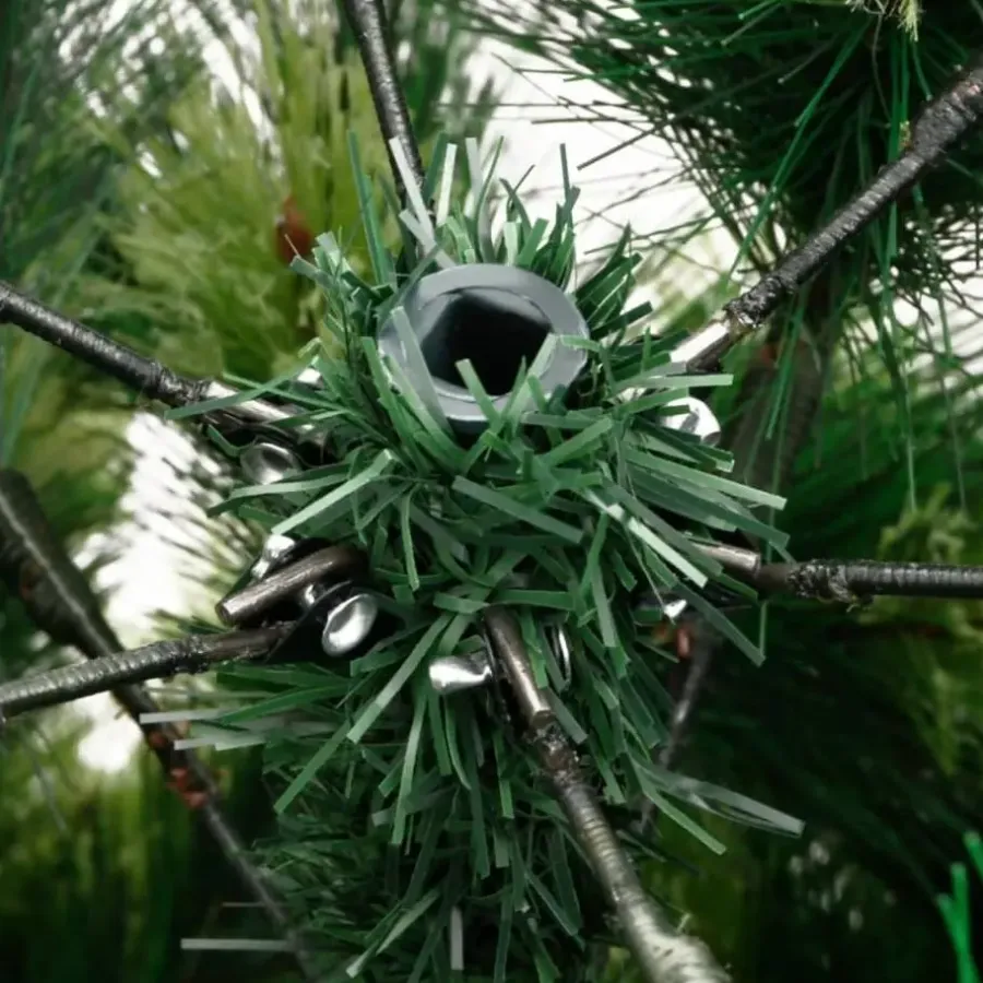Kerstbomen-vidaXL - Kunstkerstboom - Groen - 180 cm