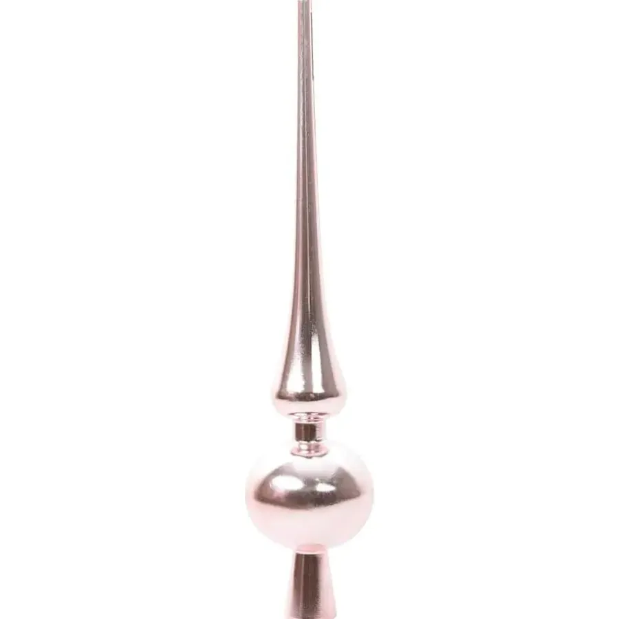 vidaXL - Kunstkerstboom met roze ballen 180 cm - Groen en wit - PVC en hout