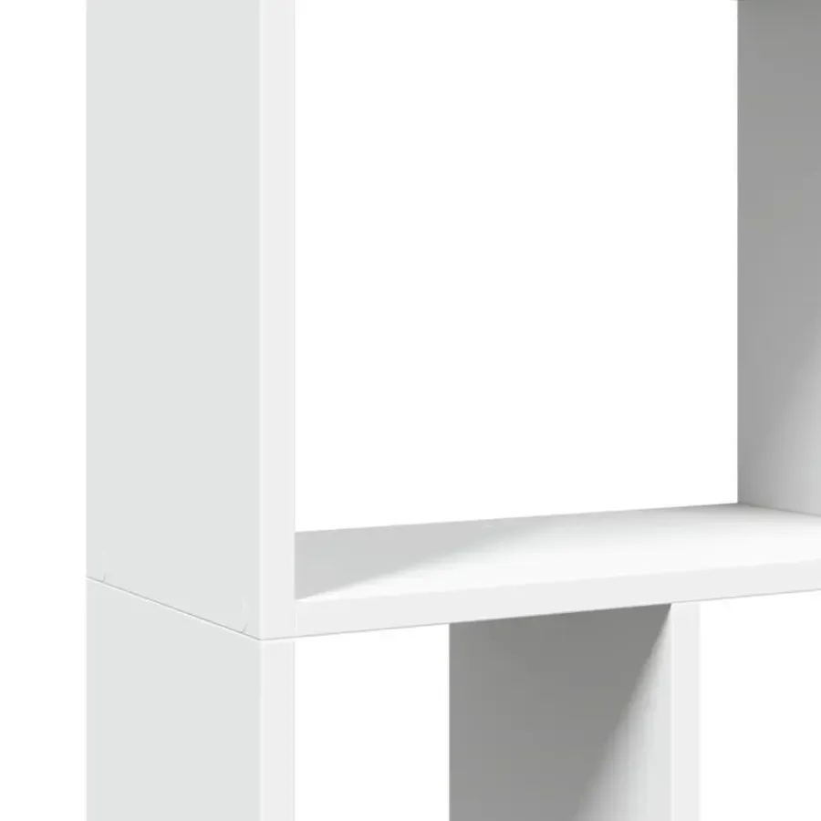 Boekenkasten|Boekenkasten-vidaXL - 4-laags Boekenkast voor woonkamers - Wit - Hout - 60x20x120 cm