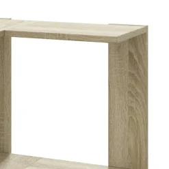 Boekenkasten|Boekenkasten-vidaXL - 5-laags Hoekboekenkast - Sonoma eiken - Bewerkt hout - 50x50x179 cm