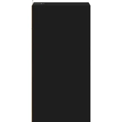 vidaXL - 5-laags Wandschoenenkast 5 paar - Zwart - Bewerkt hout - 31.5x35x70 cm