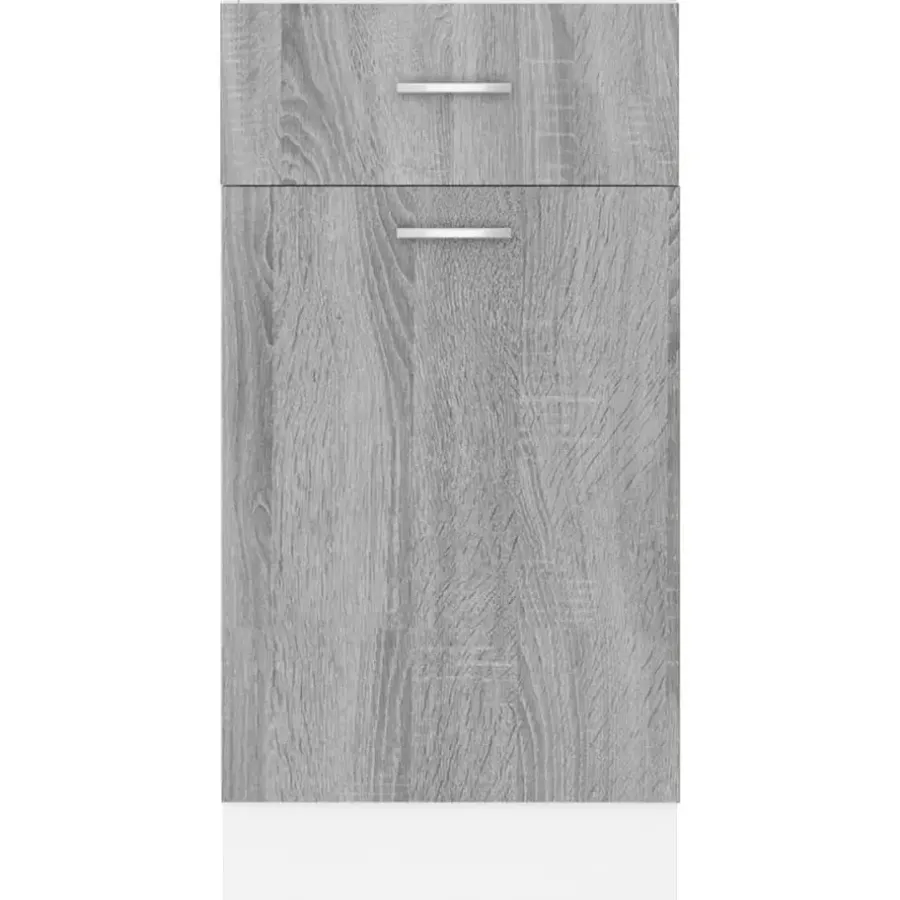 Wandkasten-vidaXL - Ladekast - Bruin - Bewerkt hout