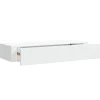 Wandrekken-vidaXL - Ladeschap - Wit - MDF