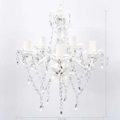 vidaXL - Lamp - Transparent - Glas