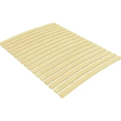 Lattenbodems-vidaXL - Lattenbodem met 17 latten - Bruin - Hout - 90 x 200 cm