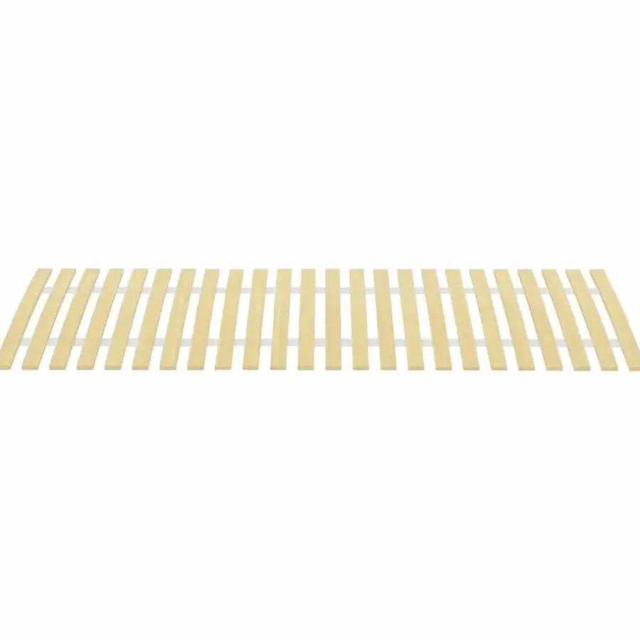 vidaXL - Lattenbodem met 24 latten - Bruin - Hout - 70 x 200 cm