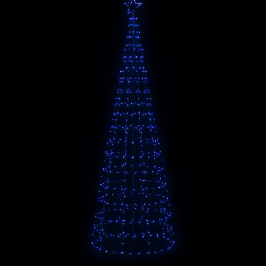 vidaXL - Led-kerstboom - Blauw - 300 cm
