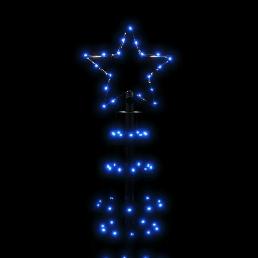 vidaXL - Led-kerstboom - Blauw - 300 cm