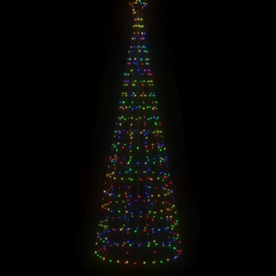 vidaXL - Led-kerstboom - Multikleur - 300 cm