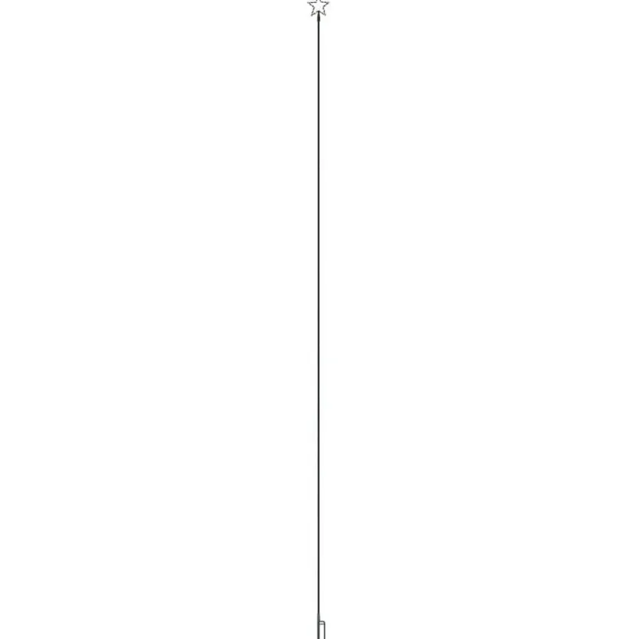 Kerstverlichting-vidaXL - Led-kerstboom - Wit - 800 x 230 cm